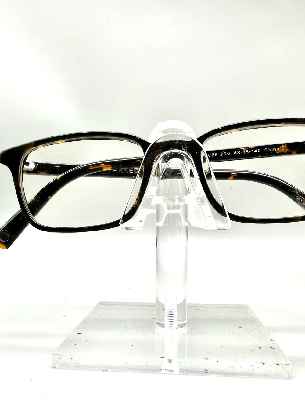 Warby Parker Oliver 200 Tortoise Shell Rectangular Eyeglasses Frames 48-18-140